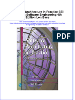 Ebook Software Architecture in Practice Sei Series in Software Engineering 4Th Edition Len Bass Online PDF All Chapter