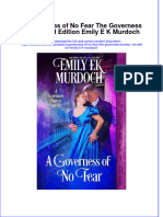 Full Ebook of A Governess of No Fear The Governess Bureau 1St Edition Emily E K Murdoch Online PDF All Chapter