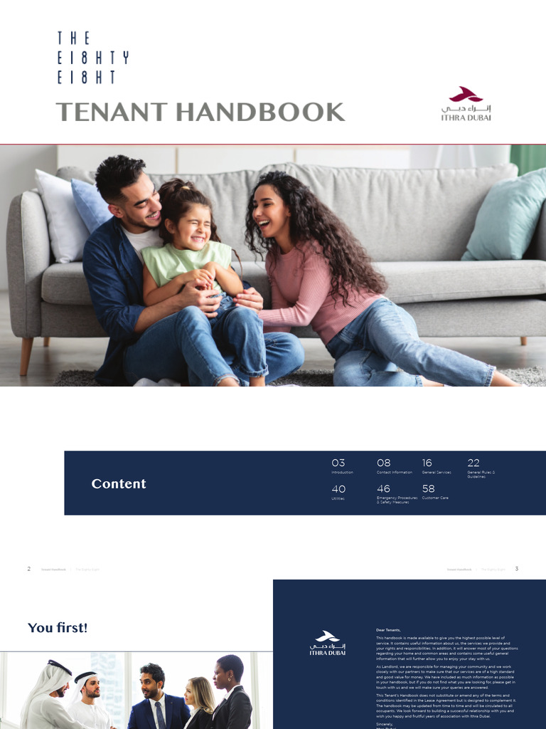Tenant Handbook for The Eighty Eight | PDF | Leasehold Estate | Landlord