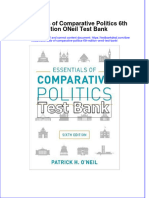 Download full Essentials Of Comparative Politics 6Th Edition Oneil Test Bank online pdf all chapter docx epub 