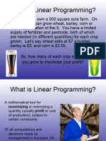 What Is Linear Programming?