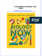 Full Biology Now 2Nd Edition Houtman Test Bank Online PDF All Chapter