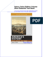 Download full Americas History Value Edition Volume 1 9Th Edition Edwards Test Bank online pdf all chapter docx epub 