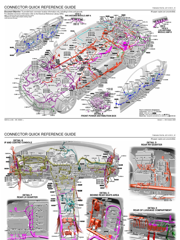 X351-Module Locations 2 | PDF | Front Wheel Drive Vehicles | Sedans