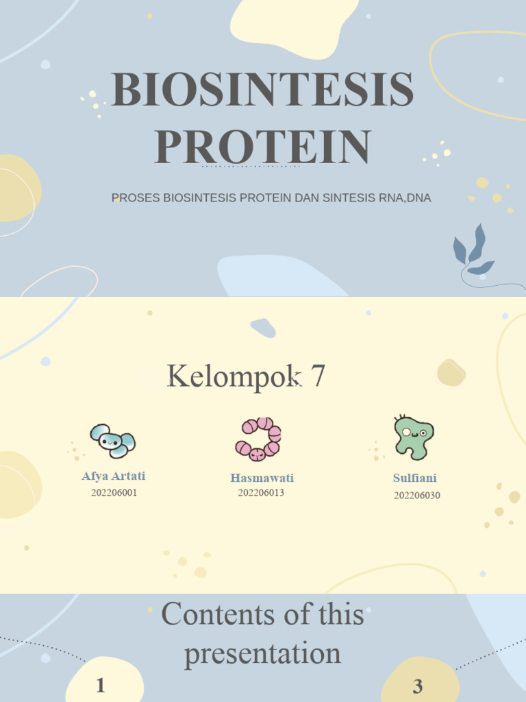 Proses Biosintesis Protein dan RNA | PDF | Kesehatan Holistik | Sains ...