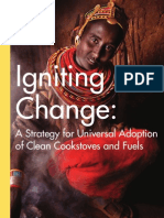 Igniting Change: A Strategy For Universal Adoption of Clean Cookstoves and Fuels