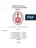 Informe Topografia Perfil Longitudinal y Secciones Transversales.