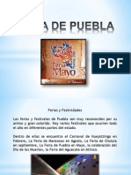 Feria de Puebla Implicaciones Sociales y Politicas en Su Desarrollo