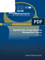 Sigtto Liquefied Gas Cargo Resource Management