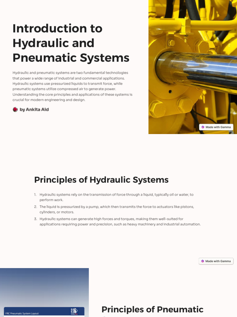 IntroductiontoHydraulicandPneumaticSystems PDF Actuator