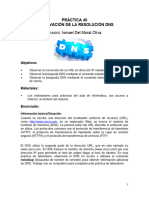 P40 Observacion de La Resolucion DNS