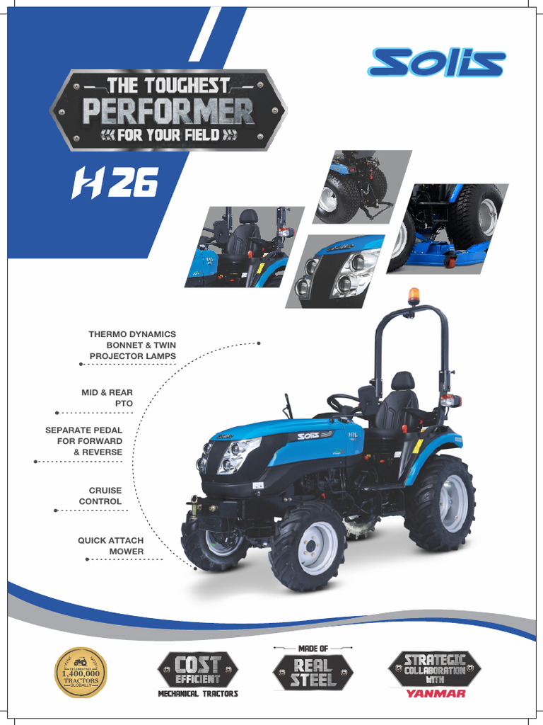 Solis tractor | PDF | Motor Vehicle | Vehicles
