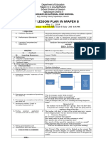 Daily Lesson Plan in Mapeh 8 4th QRTR PDF Free