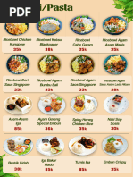 Buku Menu A4 Embun Senja