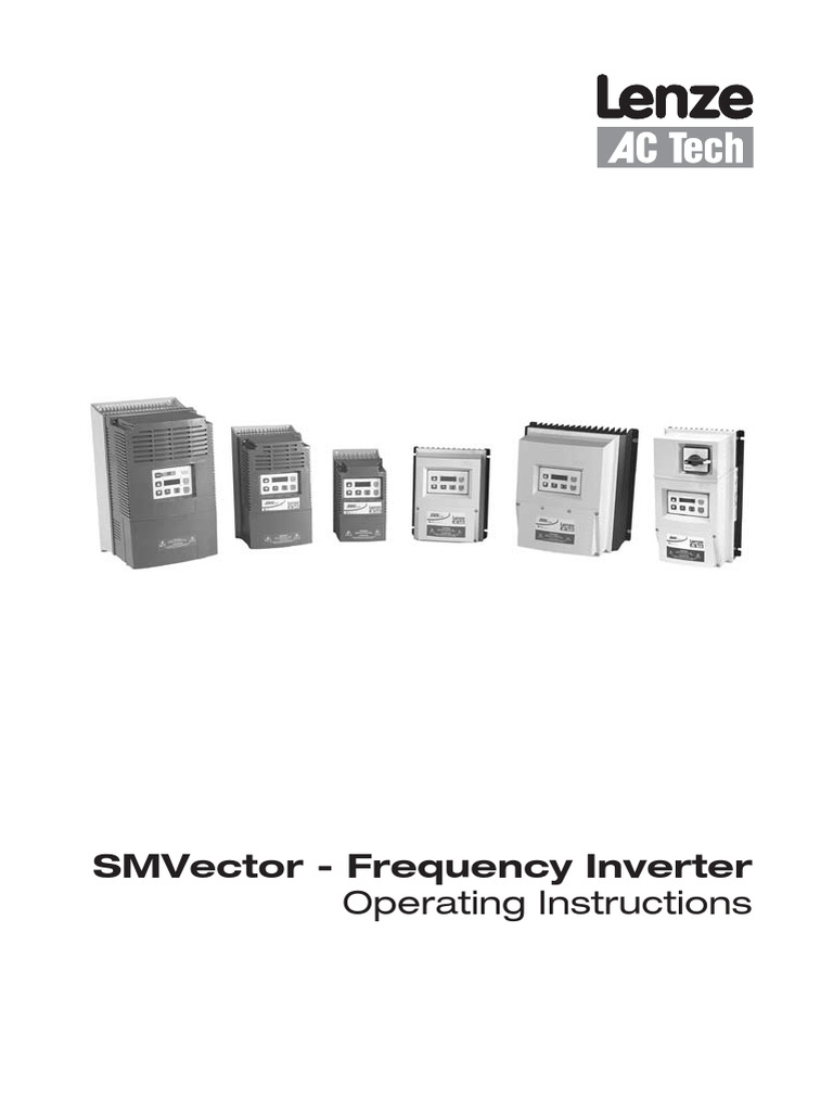 Lenze SMV Manual PDF Compatibility Power Inverter
