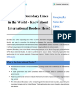 Important Boundary Lines in The World Know About International Borders Here 0eecf153