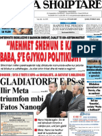 Gazeta Shqiptare 15.8