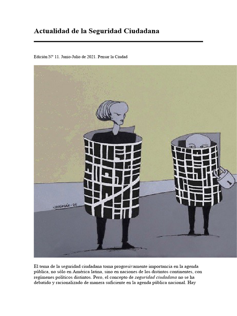 Seguridad Ciudadana en Colombia | PDF | Justicia | Crimen y violencia