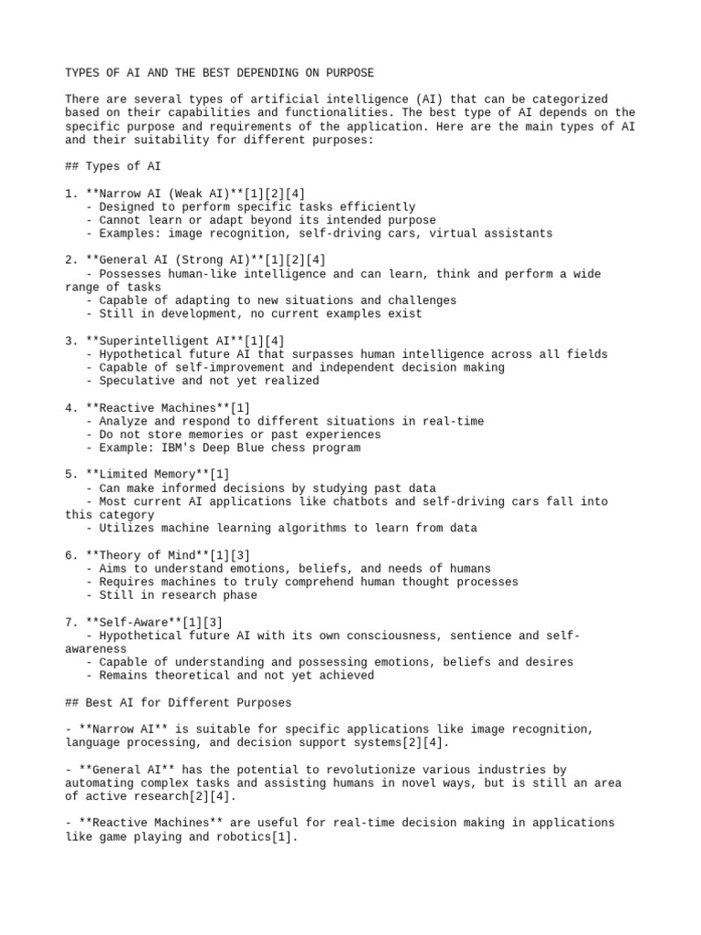 Types of ai pdf artificial intelligence intelligence ai semantics