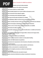 ALS Ambulance Equipment Checklist | PDF | Medical Treatments | Medicine
