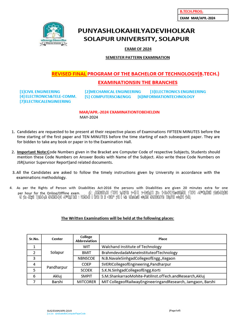 TY Year B Tech Final TT MAR-2024 Final TT 29-04-24 | PDF | Internet Of ...