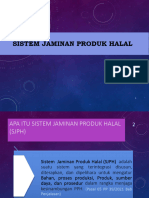 Undang-Undang Sistem Jaminan Produk Halal - (WES)