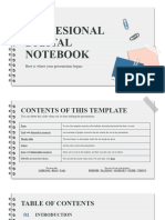 Profesional Digital Notebook by Slidesgo