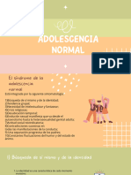 Presentación Psicología LA ADOLESCENCIA NORMAL