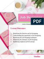 Job Designing & Job Analysis - Lesson 02