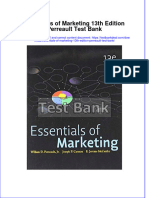 Download full Essentials Of Marketing 13Th Edition Perreault Test Bank online pdf all chapter docx epub 