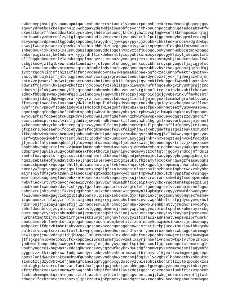 Random Character String Generator | PDF | Science & Mathematics