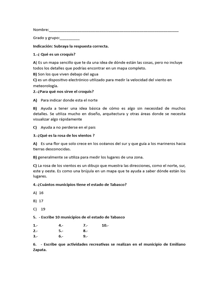Actividades y Ejercicios de Croquis | PDF