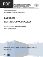 LAPORAN PERTANGGUNG JAWABAN IKATAN REMAJA MASJID