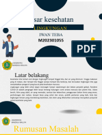 PPT IWAN TEBA_M202301055DASAR KESEHATAN LINGKUNGAN