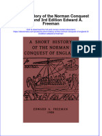 Full Ebook of A Short History of The Norman Conquest of England 3Rd Edition Edward A Freeman Online PDF All Chapter