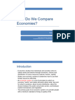 Chap 1 - How Do We Compare Economies?