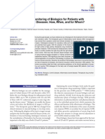 Therapeutic Drug Monitoring of Biologics For Patients With Inflammatory Bowel Diseases: How, When, and For Whom?