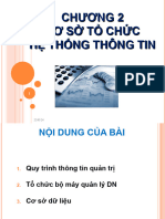 Chuong 2 - Co So To Chuc He Thong Thong Tin Quan Ly