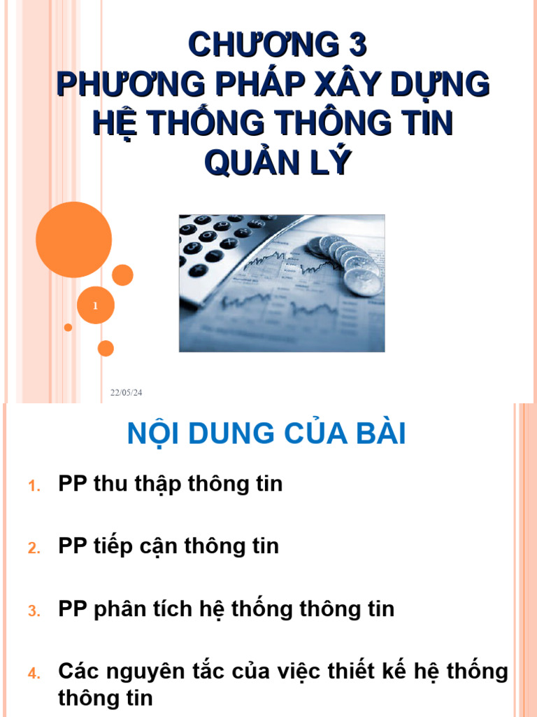 Chuong 3 - PP Xay Dung He Thong Thong Tin Quan Tri | PDF