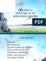 Chương 1:: Tổng Quan Về Kiểm Soát Nội Bộ