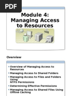 Download Module 4 - Managing Access to Resources by api-3823762 SN7350590 doc pdf