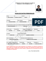 Ficha de Datos para Hermanos (As)