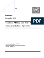 Combined Military and Police Coordination Mechanisms in Peace Operations