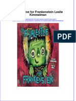 Full Ebook of A Valentine For Frankenstein Leslie Kimmelman Online PDF All Chapter