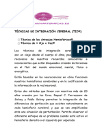 Técnicas De Integración Cerebral (Tic®) : ҉ Técnica de los Anteojos Hemisféricos® ҉ Técnica de 1 Ojo x Vez®