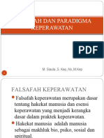 Falsafah Dan Paradigma Keperawatan: M. Siauta.,S. Kep.,Ns.,M.Kep