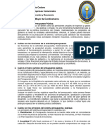 Cómo Se Define El Presupuesto Público