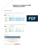 Manual de Instalación y Configuración PDGD WINDOWS