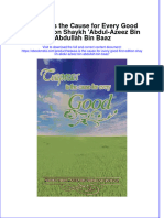 Taqwaa Is The Cause For Every Good First Edition Shaykh Abdul Azeez Bin Abdullah Bin Baaz Online Ebook Texxtbook Full Chapter PDF