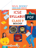 Oswaal ICSE Class 9th Syllabus For 2022-23 Exam Biology